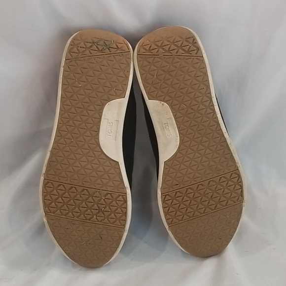 Toms Men's Del Rey sneakers size 8 black - Picture 6 of 8